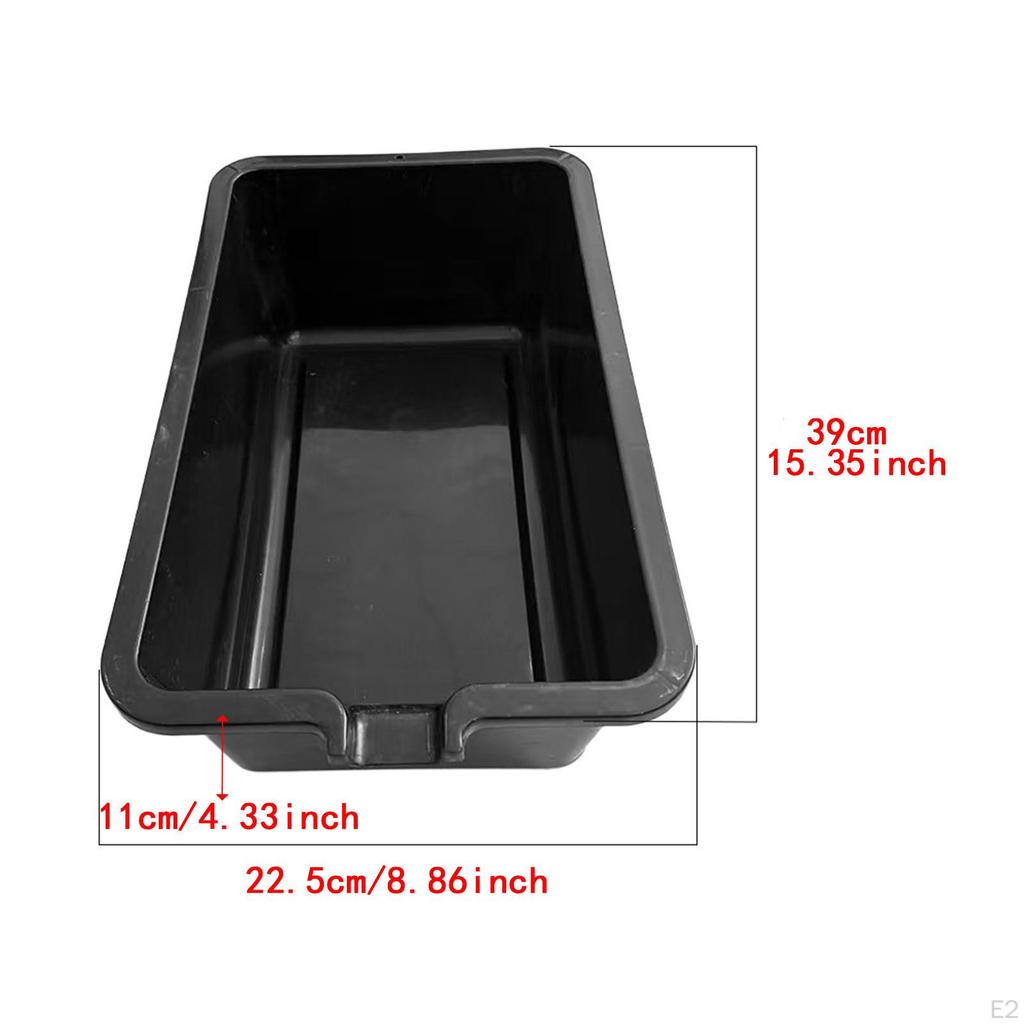 Oil Drain Pan Holder Easy To Clean Thickened 6L Capacity Collection Tray Container for Part