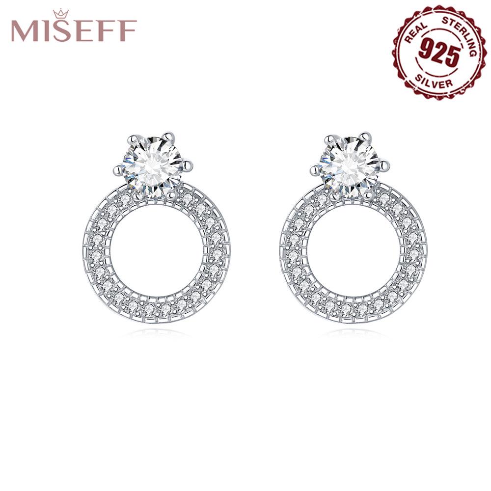 

925 Sterling Silver Versatile Two-Way Hoop Earrings - Minimalist Fashion for Women 925 Sterling Silver