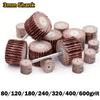 Flap Wheel Multiple Sizes Flap Sanding Wheels Aluminum Oxide Coated Abrasive Cloth Flap Wheels Die Grinder Flap Wheel For Dremel