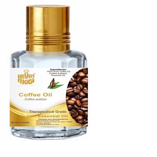 Levenmooi Coffee (Coffea arabica L.) Pure & Natural Therapeutic Grade Essential Oil Glass