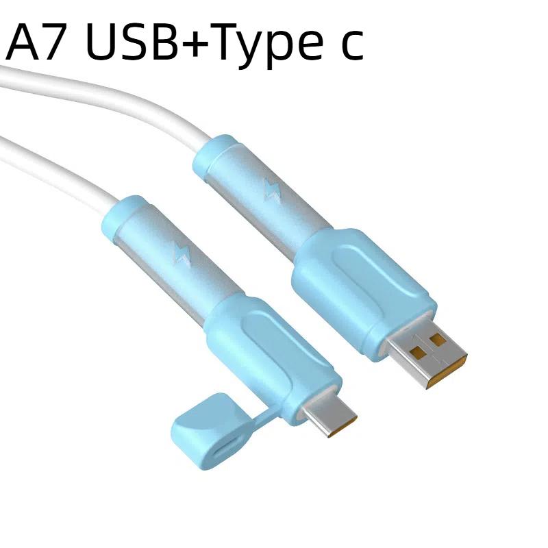 

Charger Cable Protector Soft Silicone Cover Type C Charger Cable Protector Cable Protector Cord Saver Practical Accessories