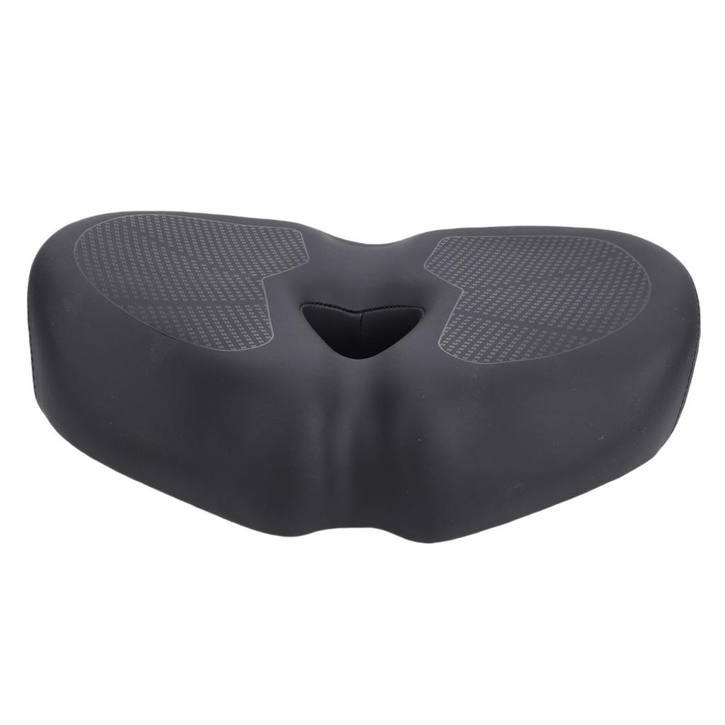 Oversized Bike Seat Cushion with Light Comfortable Soft Padded Breathable Bike Saddle Replacement for Mountain Folding Bike