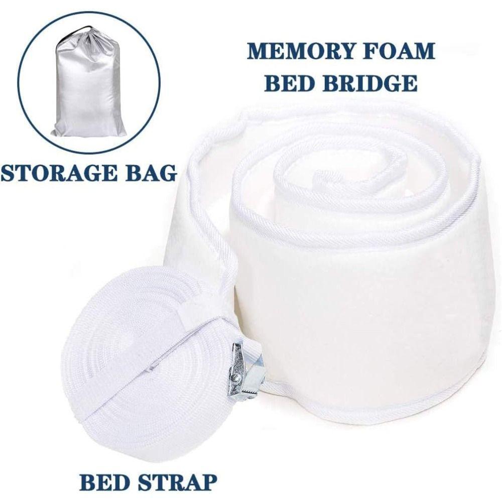 Adjustable Twin To King Converter Kit Thicken Mattress Connector Professional Bed Bridge  Travel