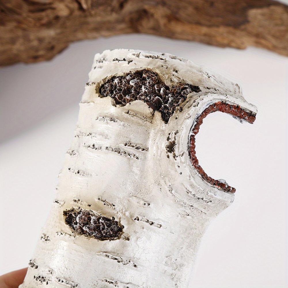 1 шт. имитация коры осины украшение для аквариума ландшафтный дизайн пещера — фото 5