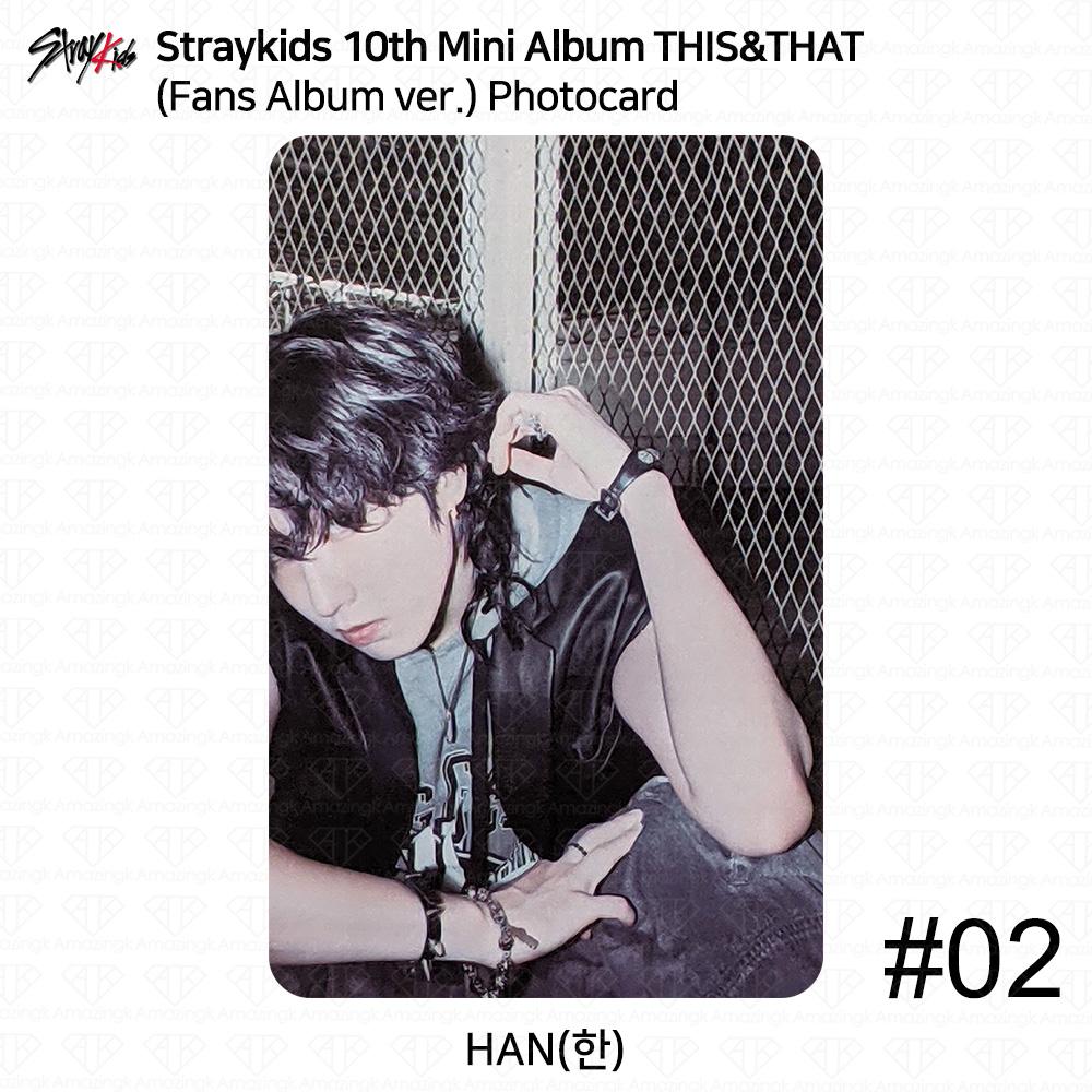 Stray Kids Il 10° Mini Album THIS&THAT Edizione Fan Album. Cartolina fotografica