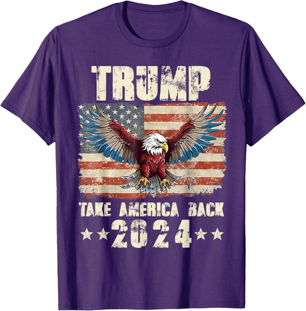 Donald Trump Eagle USA President 2024 Take America Unisex T-Shirt