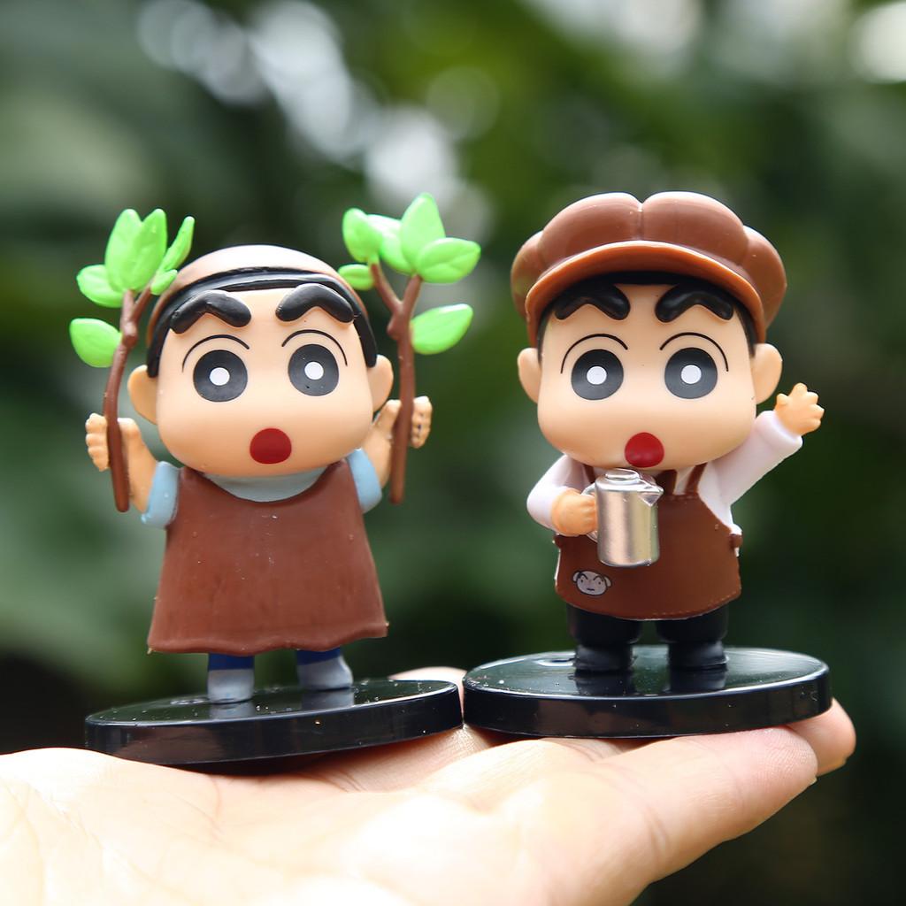 Crayon Shin Chan PVC-Sammelfiguren-Set für Kinder und Sammler