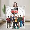 American The Big Bangs Theory Soft Warm Blanket Picnic Plush Throw Blanket Funny Couch Bed Flannel Bedspread Sofa Bed Cover
