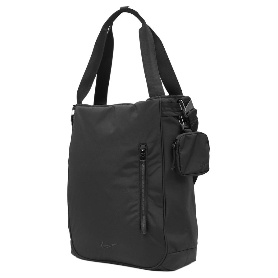Nike Sportswear Commute Fashion Minimalist Practical Fabric Tote Bag Unisex Tote Bag Black FZ6130-011