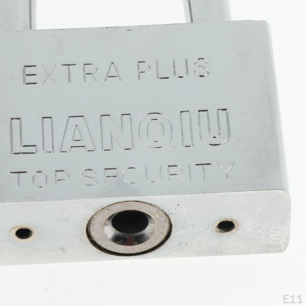 Safety Security Padlock Lock Keyed Shackle 10 Sizes