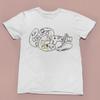 Led Zeppelin III Logo T-shirt, Unisex White Cotton T-shirt, Size S-5XL