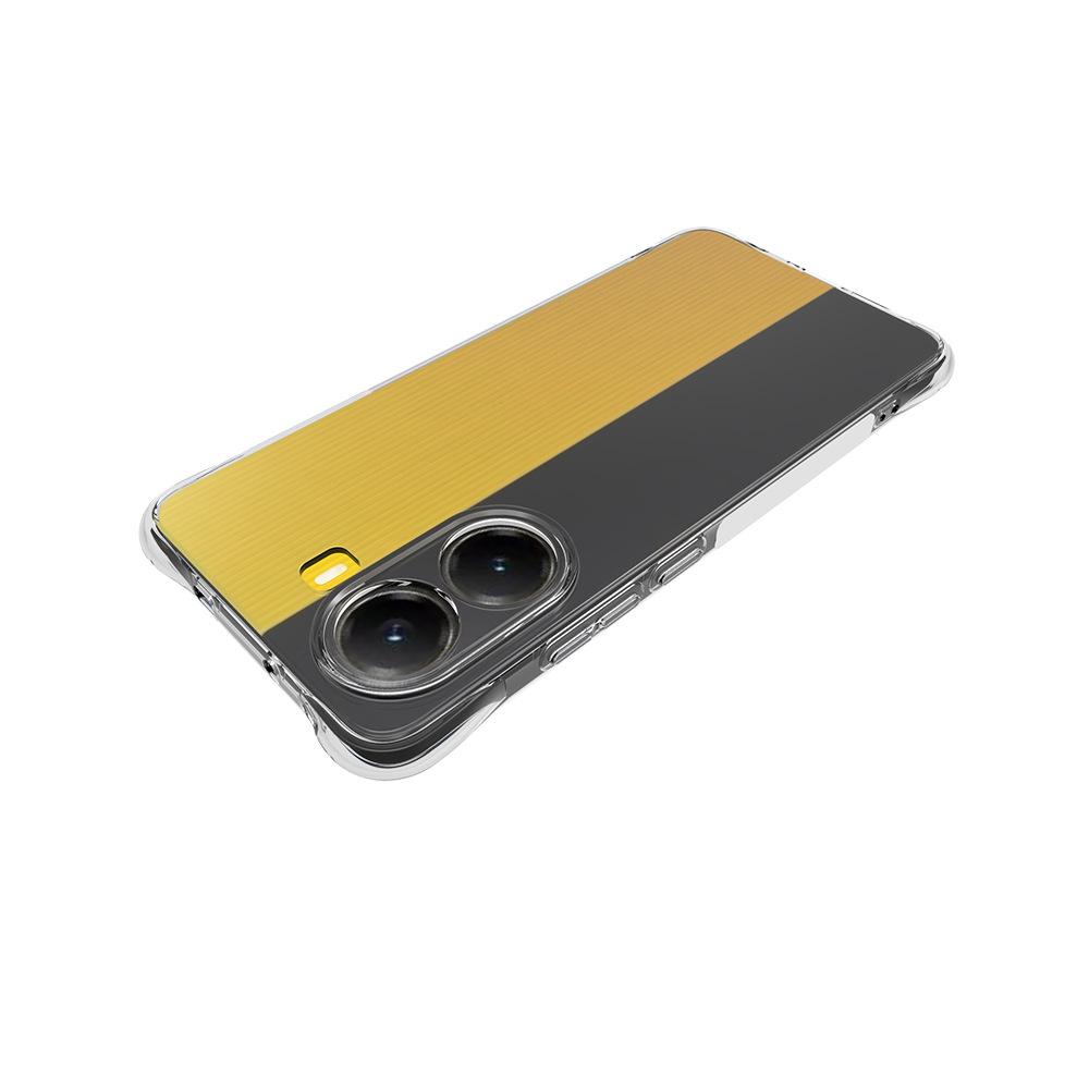 TYMEI pro Xiaomi Poco X7 Pro 5G/Redmi Turbo 4 5G kryt se čtyřmi rohy, nárazuvzdorný, průhledný, 1,5mm