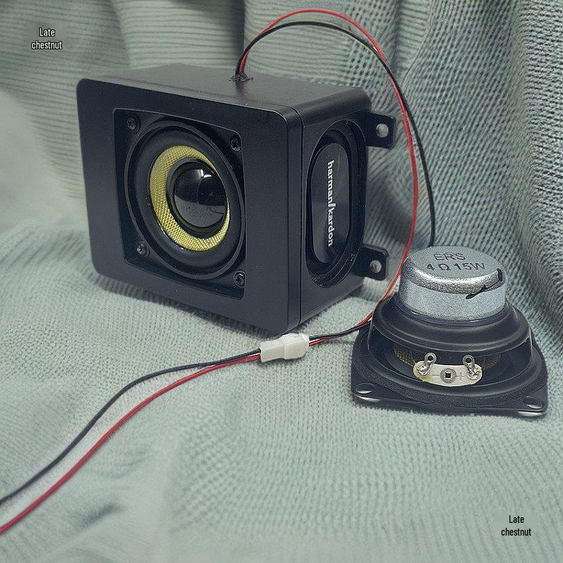 2" 4-Ohm 15W/20W Subwoofer with Dual Diaphragms, Waterproof Chamber for DIY Audio & EV Mods