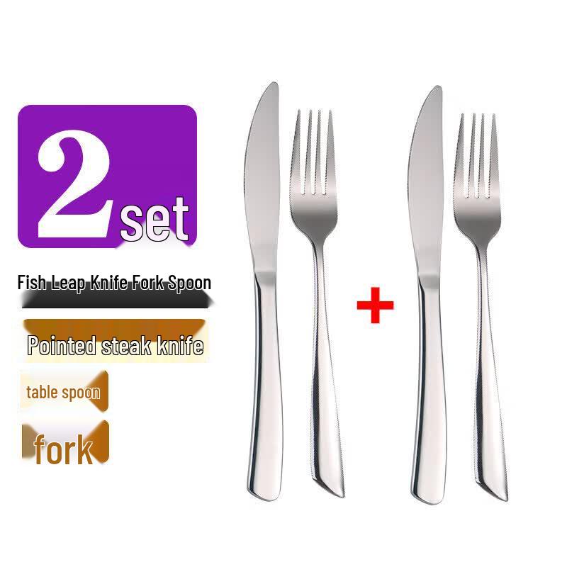 304 Stainless Steel European Style Cutlery Set