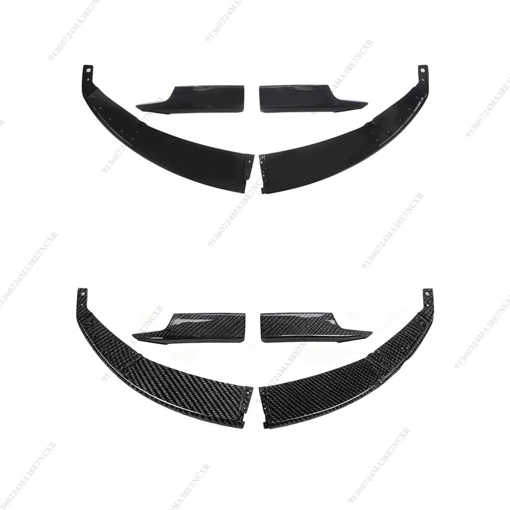 For BMW 3 Series GT F34 2013-2020 M Sport Version Tuning Accessories Front Splitter Bumper Lip Air Deflector Decoration Tuning