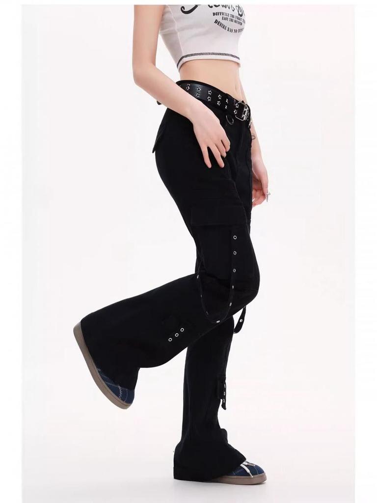 Jeans Versatili Stile Harajuku Giapponese - Pantaloni Lunghi alla Moda, Artistici, Unisex