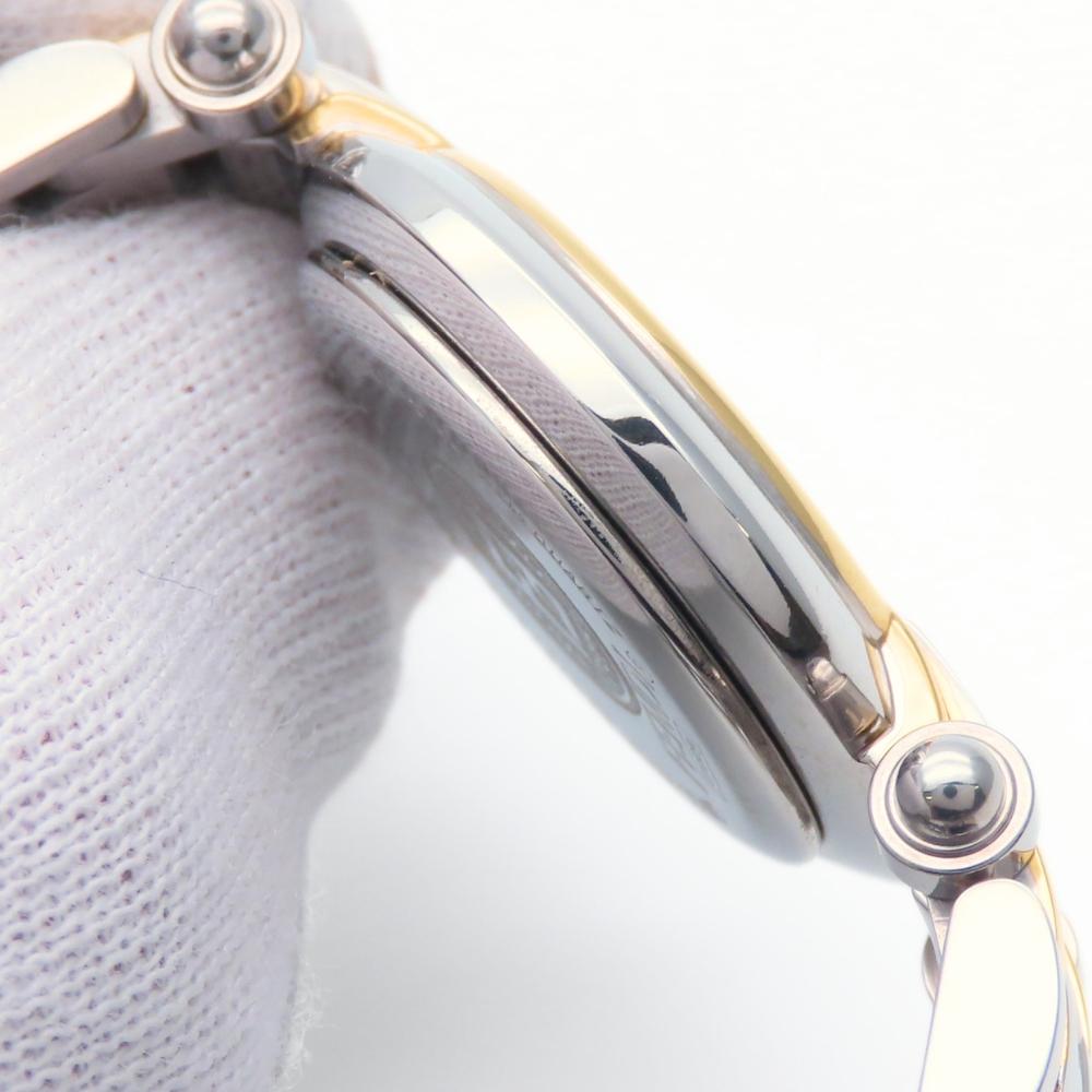 Used FENDI Watches Olologi 760L Stainless Steel Silver Gold Zucca Pattern