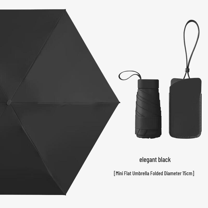 Xuqing Compact Six-Fold All-Weather Umbrella