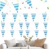 2025 Triangle Oktoberfest Flag Banner 20Pcs/set Themed Bunting Oktoberfest Flags Oktoberfest Party hanging flag decoration