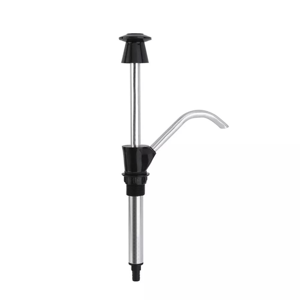 

Кран-насос для прицепа Хромированный кухонный кран Насос для раковины Легкий ручной водяной насос Для системы водоснабжения прицепа Кемпинг S чёрный