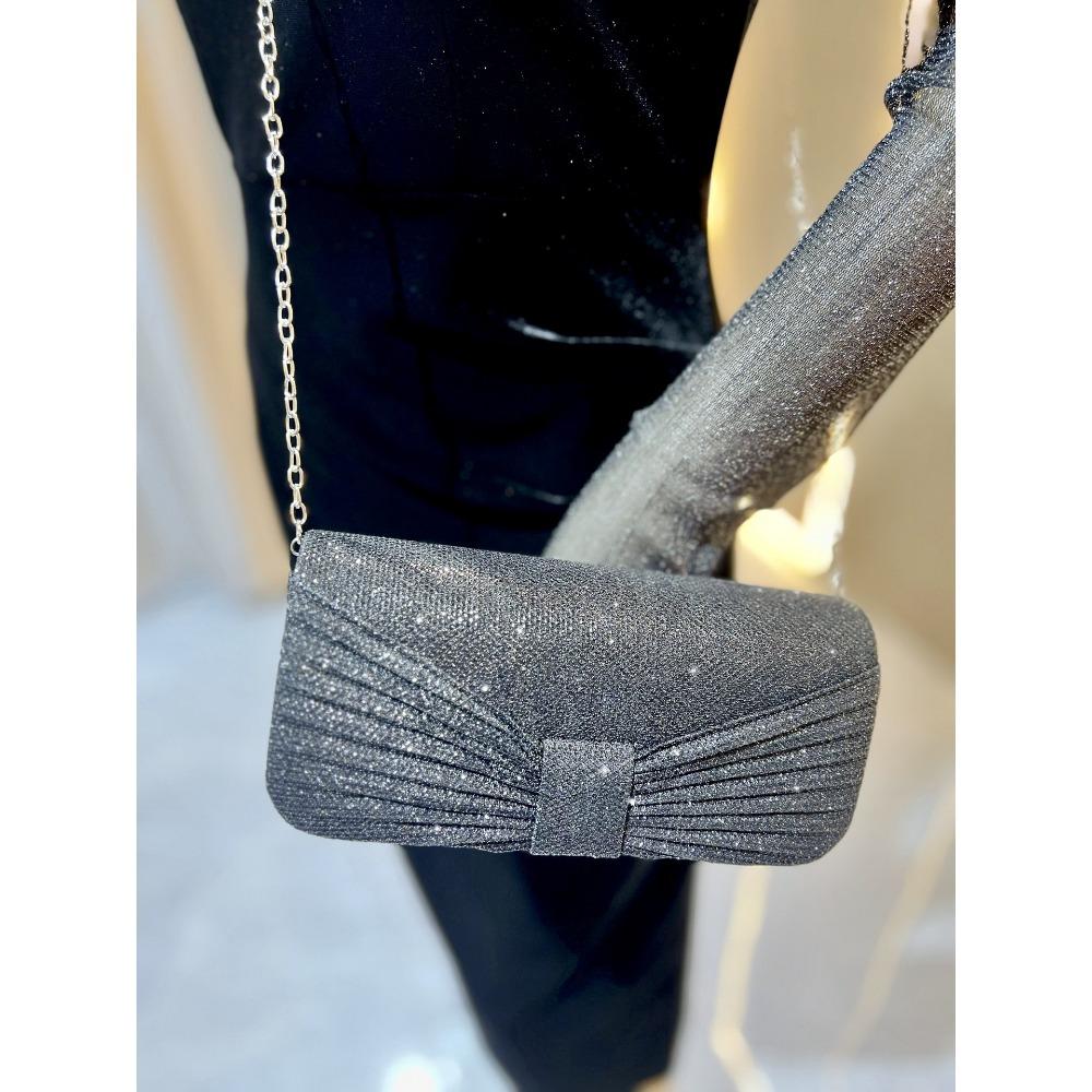 New Fashion Shiny Evening Clutch for Women,Chain Crossbody Shoulder Mini Bag,Elegant Party Dress Bag