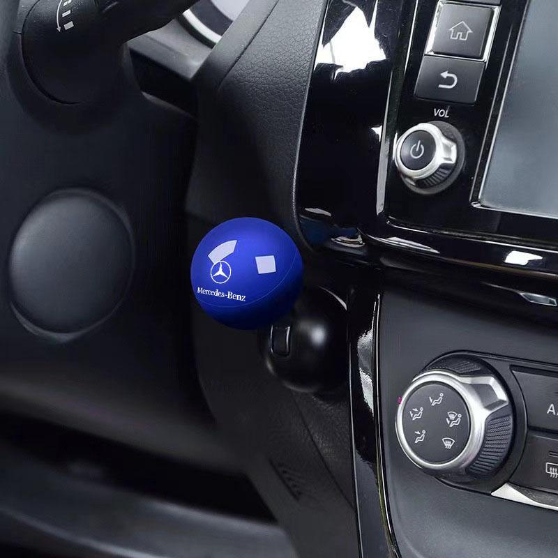 1Pcs Car One Button Start Lever Car Push Engine Start Button Rocker For Mercedes Benz AMG W212 W205 W246 W177 W176 W213 GLC GLE GLS ML Laser Logo Lamp