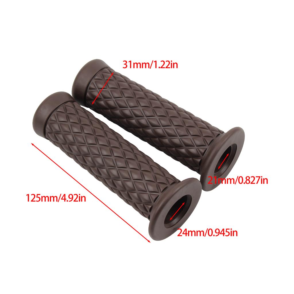 Motorcycle Handle Grips Universal 7/8'' 22mm Dirt Pit Bike Motocross Motorbike Handlebar Grips For Yamaha Kawasaki Suzuki Honda