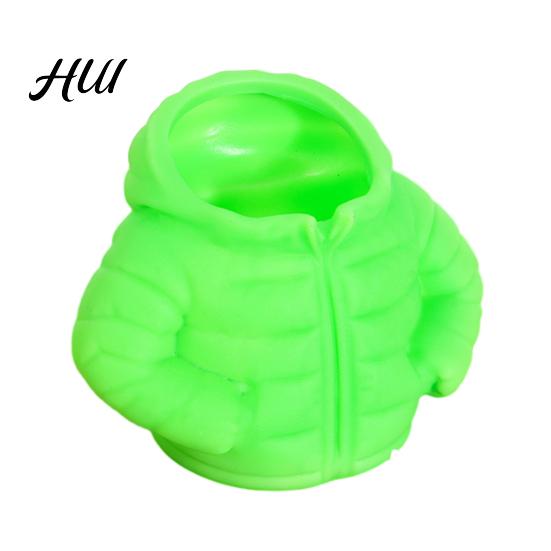 Marker And Pencil Holder Puffer Jacket Pen Holder, 3D Printed Desk Organizer, Novelty Stationery Cup for Office Home, Creative Gift Kids Students