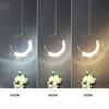 Nordic Moon LED cartoon chandelier indoor lighting children's room pendant lamp home bedside lamp bedroom living room decoration