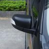 ABS Matte Black Outer Rearview Mirror Cover Trim For Ford Ranger T6 T7 2012-
