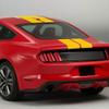 3Pcs Car Stickers Auto Hood Bonent Roof Tail Decor Decal Graphics Stripes Kit Vinyl Tuning Cover For Ford Mustang GT500 GT350 GT