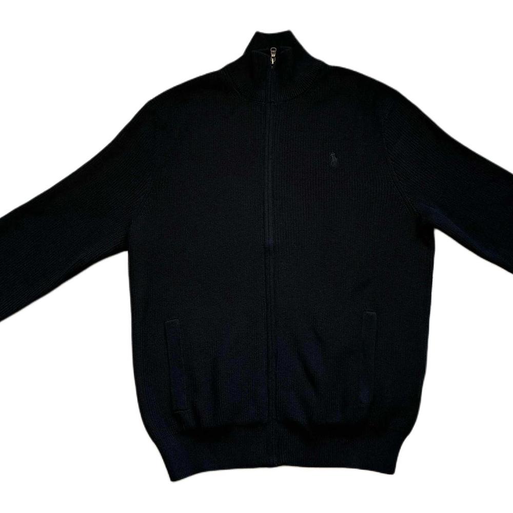 Polo Ralph Lauren Solid Color Zip Collar Long Sleeve Knit Sweater Men Sweater MNPOSWE16820079-001