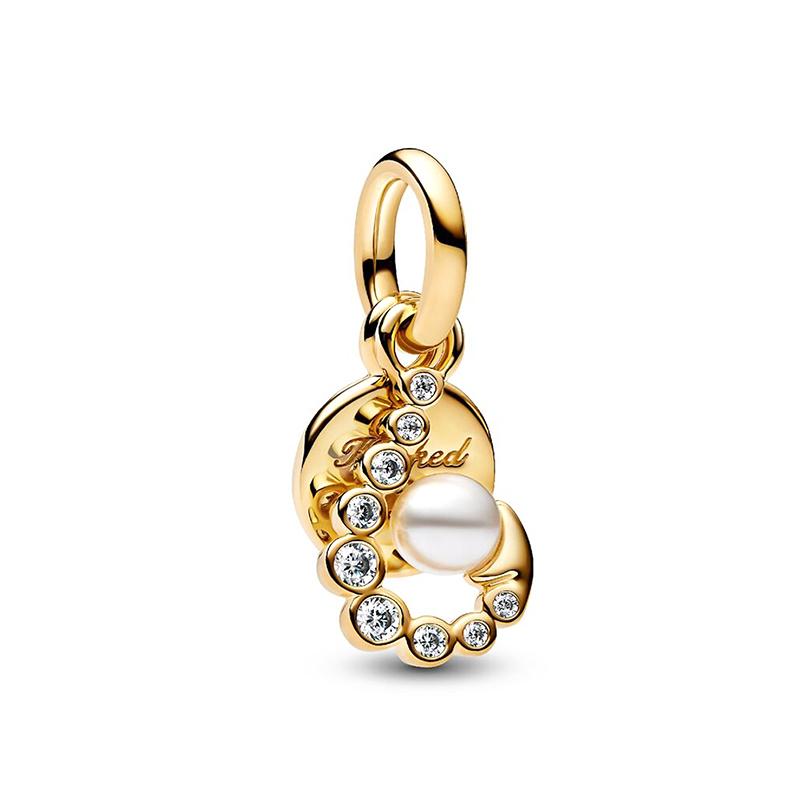 Charm Originale Marine Animal Zircon Pendant Beads Fits Bracelets Necklace Charms Copper Woman Luxury Diy Jewelry Making