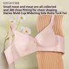 Adjustable Seamless Bra for Small Breasts Push-up Bra Wire-free A-cup Shaping Side Boob Reduction and Lift