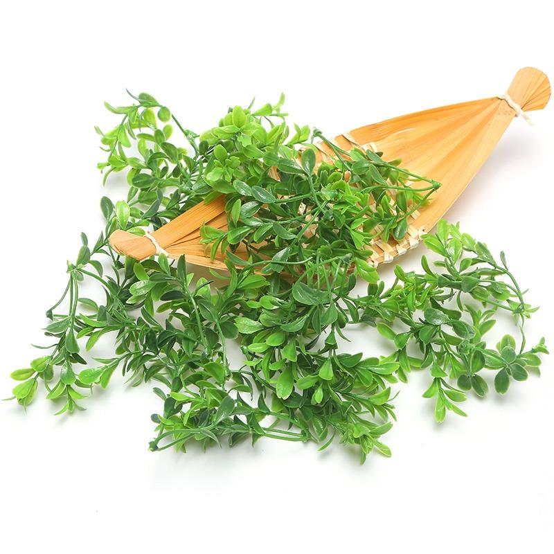 10/20/50 ks plastová vodní tráva umělé květiny pro domácí dekoraci nástěnný závěsný stůl DIY věnec dárek Scrapbooking Falešné rostliny