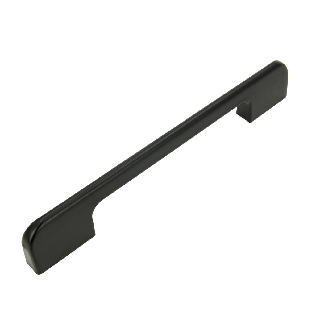 10 X Black Furniture Handle 128 Mm
