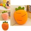 Cute Carrot Plushie Vegetable Soft Stuffed Cartoon Toy Fluffy Pillow Pink/orange/yellow/red 28/40/60/80cm