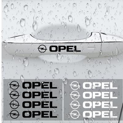 4 Stück Auto Türgriff Aufkleber Reifen Rückspiegel Aufkleber Für Adam Ampera Corsa Insignia Karl Rocks-e Astra New Energy