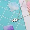 Best Friend 2-Piece Necklace BBF Gold Silver Color Hollow Love Stitching Necklace Friendship Jewelry