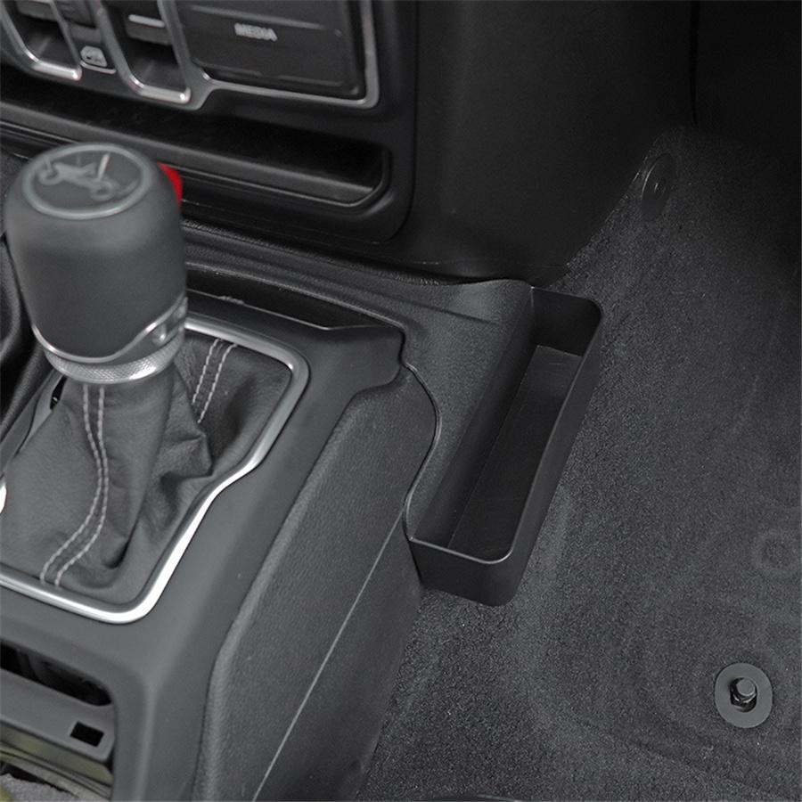 For Jeep Wrangler JL Gear Shifter Console Side Organizer Storage Box 2018-2021