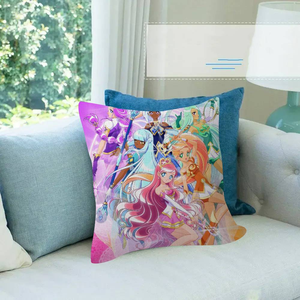 LoliRock Cartoon Anime  Maple Design Cushion Cover Happy Autumn Harvest decor Holiday Decorati Pillow Cover
