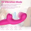 Women Nipple Vagina G Spot Stimulator Finger Wiggling Adults Sex Toy Powerful Dildo Vibrator 20 Speeds Female Clit Sucker Vacuum