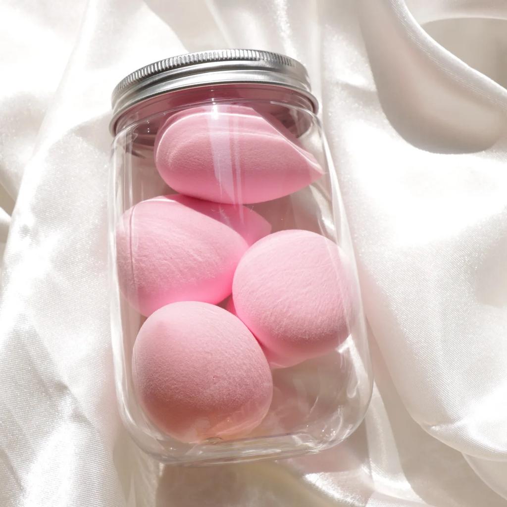 4/7Pcs Makeup Sponge Set Face Beauty Cosmetic Powder Puff For Foundation Cream Concealer Make Up Blender Tools