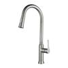Pull Down Kitchen Sink Faucet 304 Stainless Steel Hot And Cold Mixer Tap Single Handle Double Function Water Kitchen Faucet