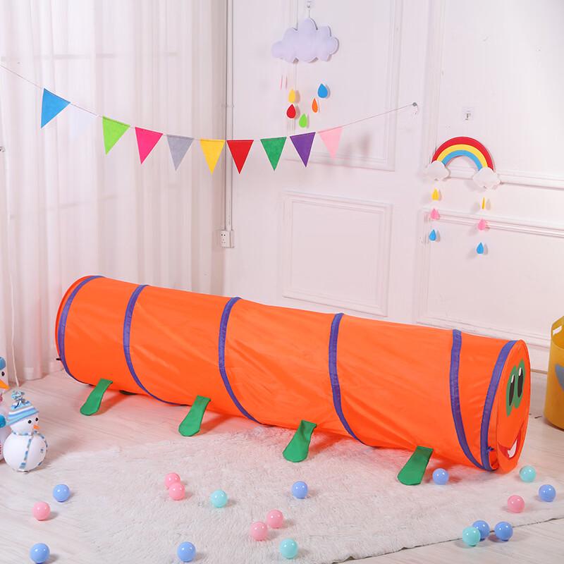 Children's Rainbow Crawl Tunnel