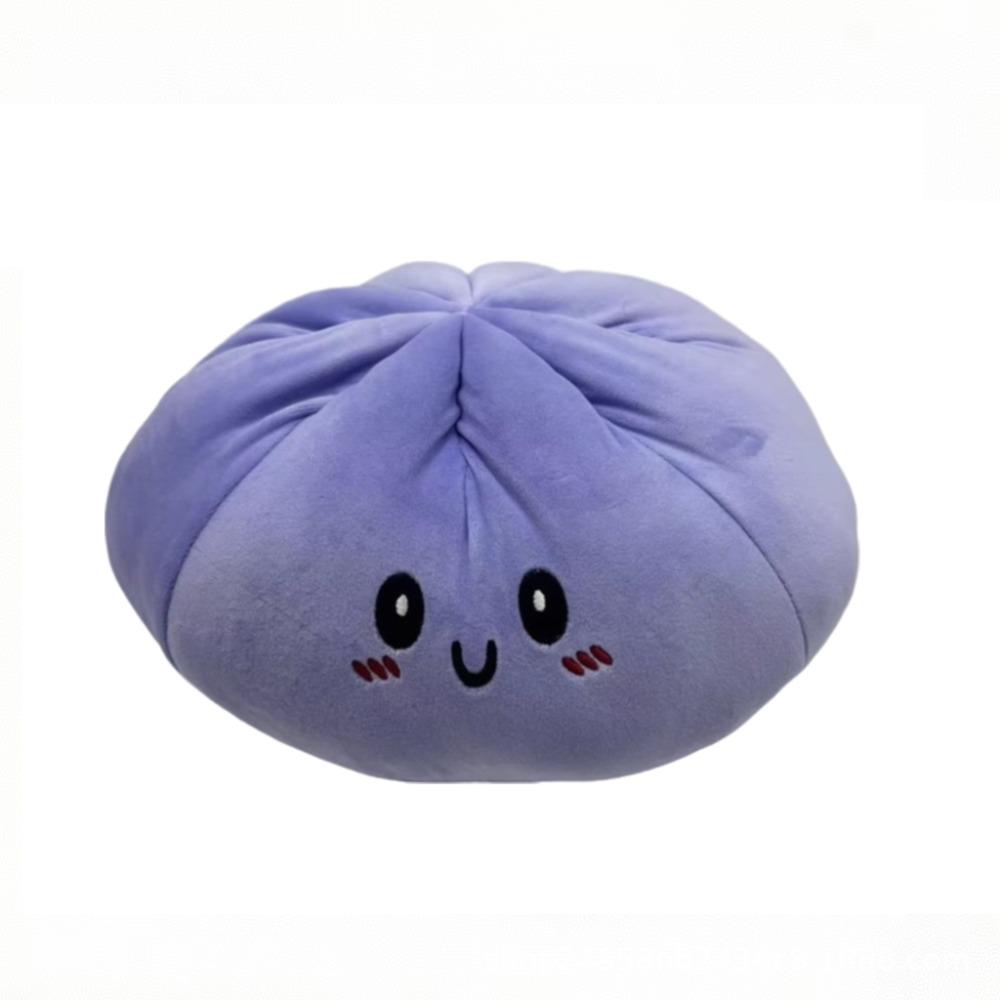 Squishy Cartoon gedämpfte Brötchen Dekokissen Fleeceoberfläche Weiche Brötchen PP-Baumwollfüllung Teigballkissen Auto