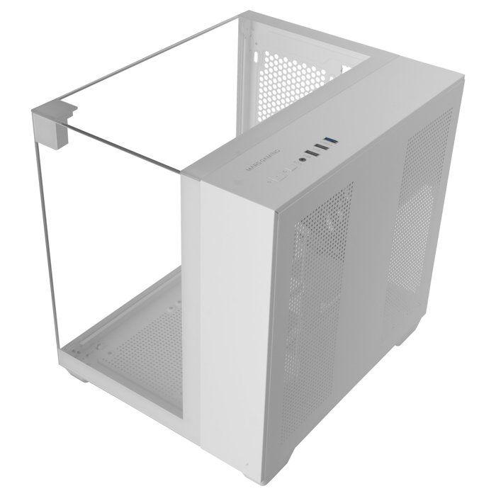 Boîtier Gaming - Mars Gaming - MC-VISIONM - MicroATX - Refroidissement Liquide 240mm - Triple Verre Trempé