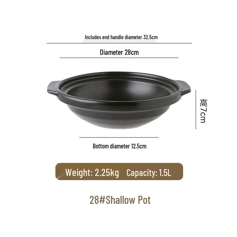 LIEI Ceramic Alcohol Hot Pot