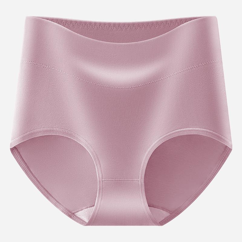 High-Quality Cotton Antibacterial Mid-High Waist Panties for Middle-Aged & Elderly Women - Plus Size Triangular Briefs