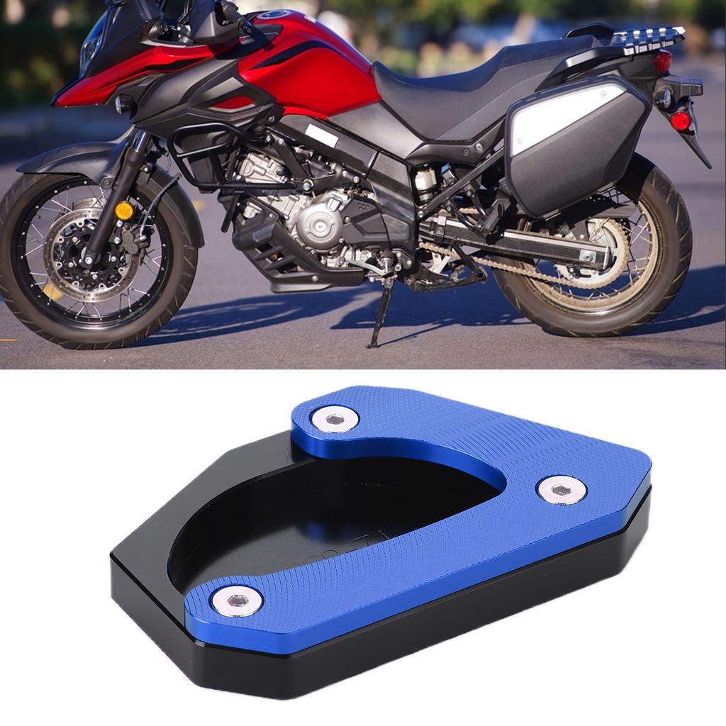 Motorcycle Kickstand Extension Stand Support Plate Aluminium Alloy Replacement for V STROM 650XT DL650 20042020